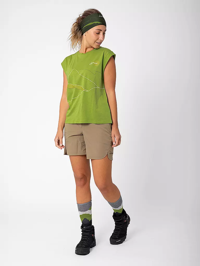 LAMUNT | Damen Funktionstank ERIKA ARTY | Verde claro