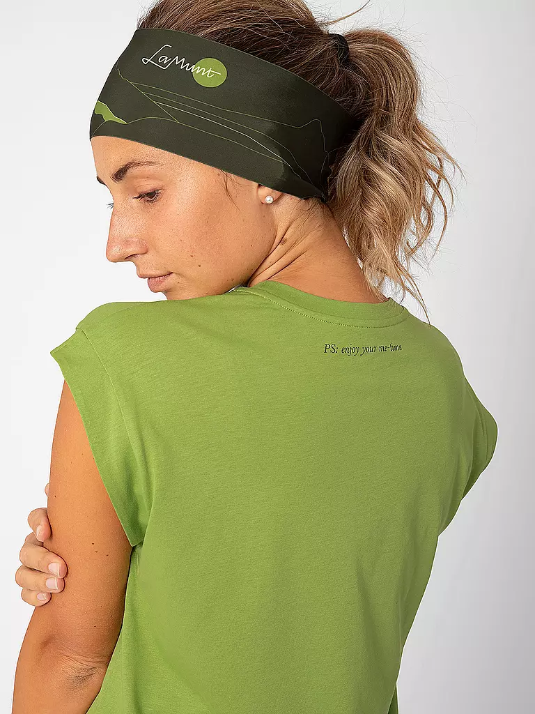 LAMUNT | Damen Funktionstank ERIKA ARTY | Verde claro