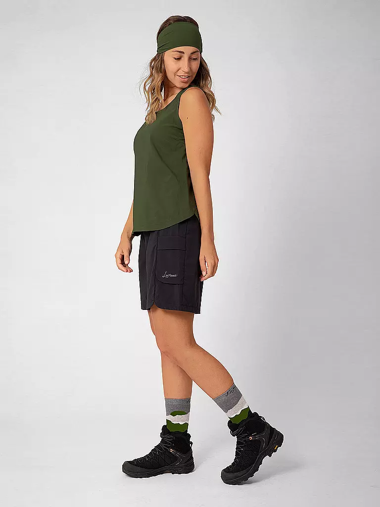 LAMUNT | Damen Funktionstop TERESA LIGHT | Verde oscuro