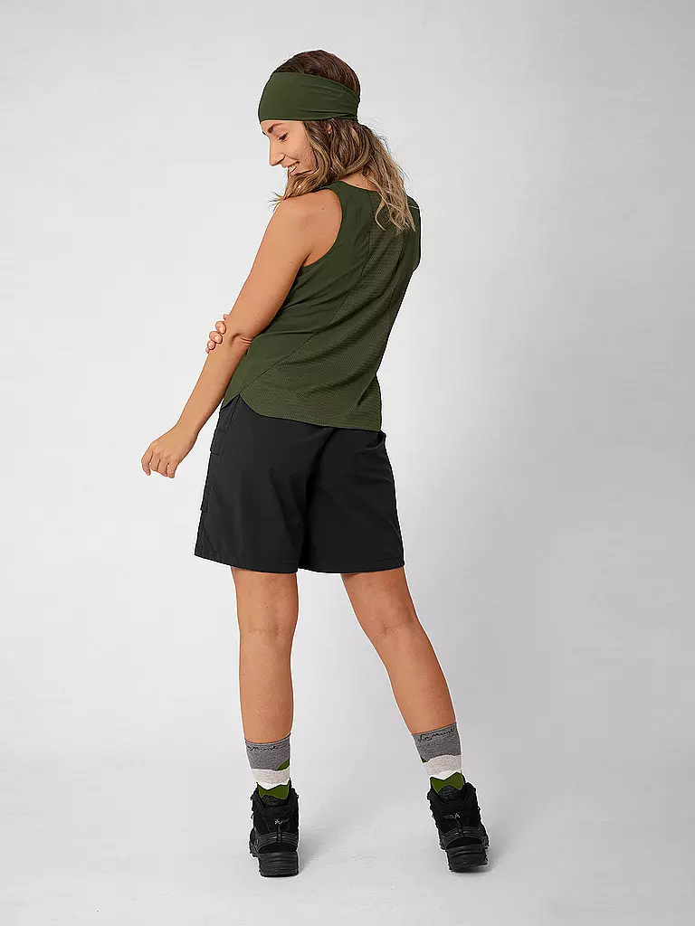 LAMUNT | Damen Funktionstop TERESA LIGHT | Verde oscuro