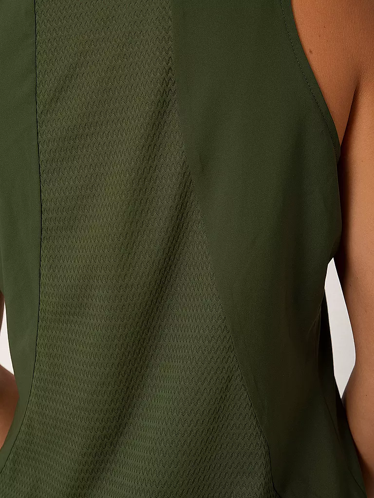 LAMUNT | Damen Funktionstop TERESA LIGHT | Verde oscuro