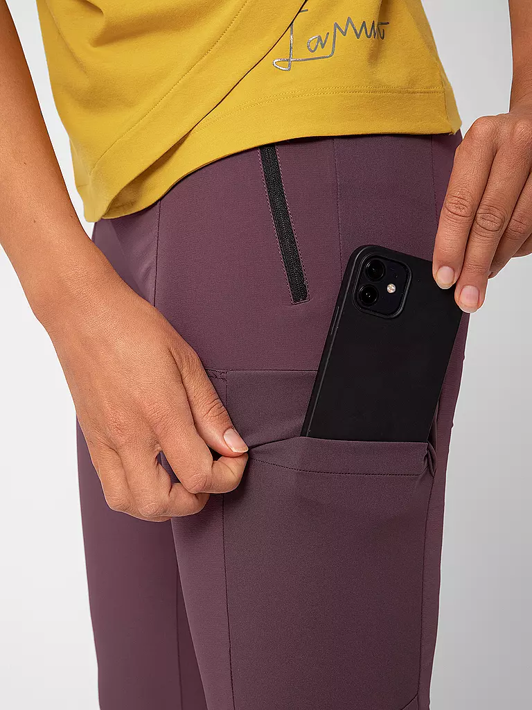 LAMUNT | Damen Wanderhose Katharina Light Stretch | Rosa