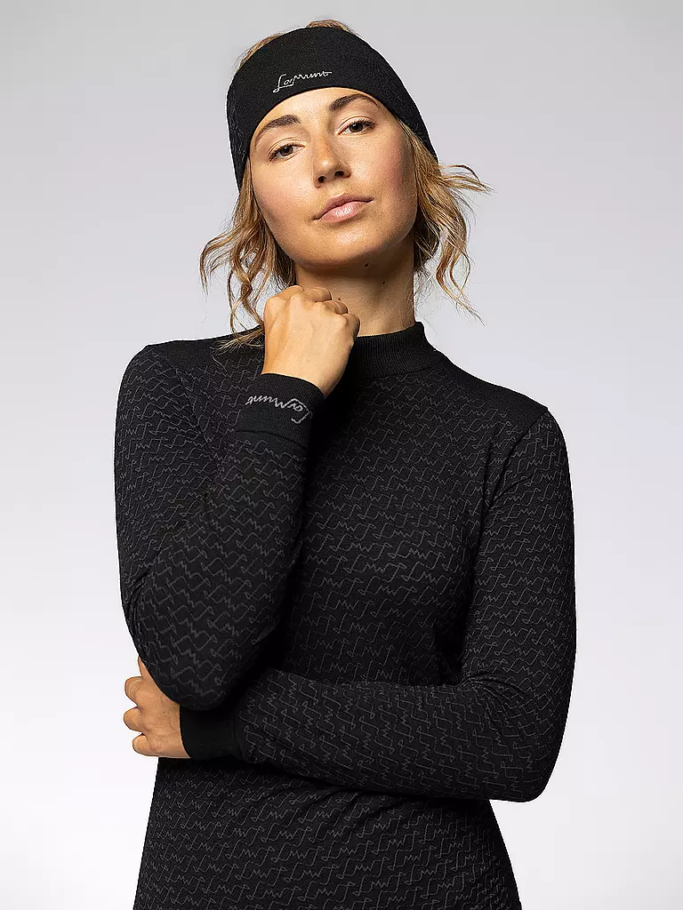 LAMUNT | Diadema Alice Cashmere | Negro