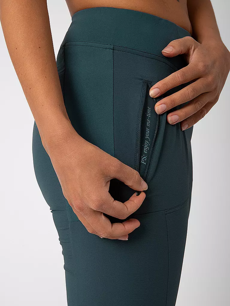 LAMUNT | Pantalón de senderismo para mujer Katharina Light Stretch | Azul oscuro