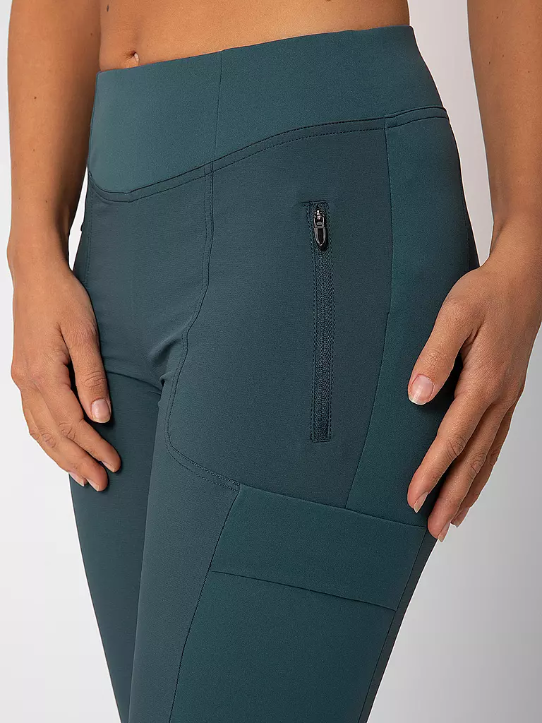 LAMUNT | Pantalón de senderismo para mujer Katharina Light Stretch | Azul oscuro