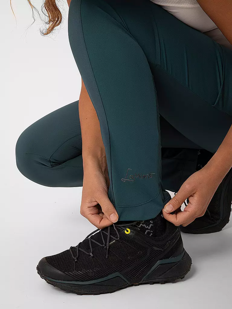 LAMUNT | Pantalón de senderismo para mujer Katharina Light Stretch | Azul oscuro