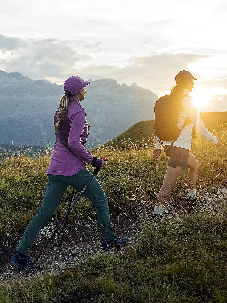 LAMUNT | Pantalón de senderismo para mujer Katharina Light Stretch | Azul oscuro
