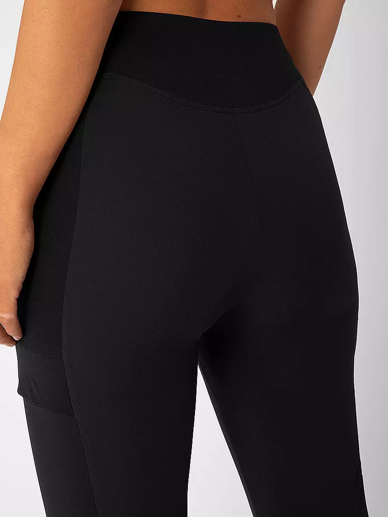 LAMUNT | Pantalones de senderismo para mujer Katharina Light Stretch | Negro