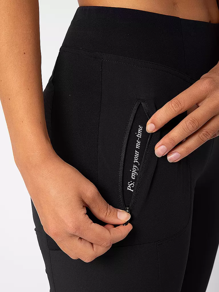 LAMUNT | Pantalones de senderismo para mujer Katharina Light Stretch | Negro