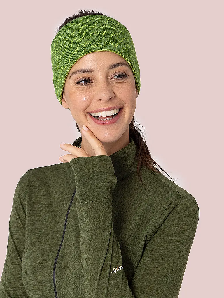 LAMUNT | Stirnband Martha Iconic | Verde