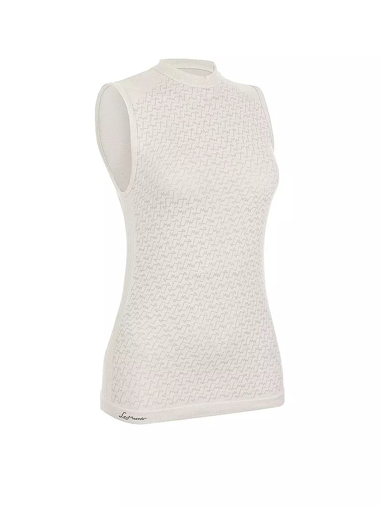 LAMUNT | Top funcional de mujer Alice Cashmere | Blanco