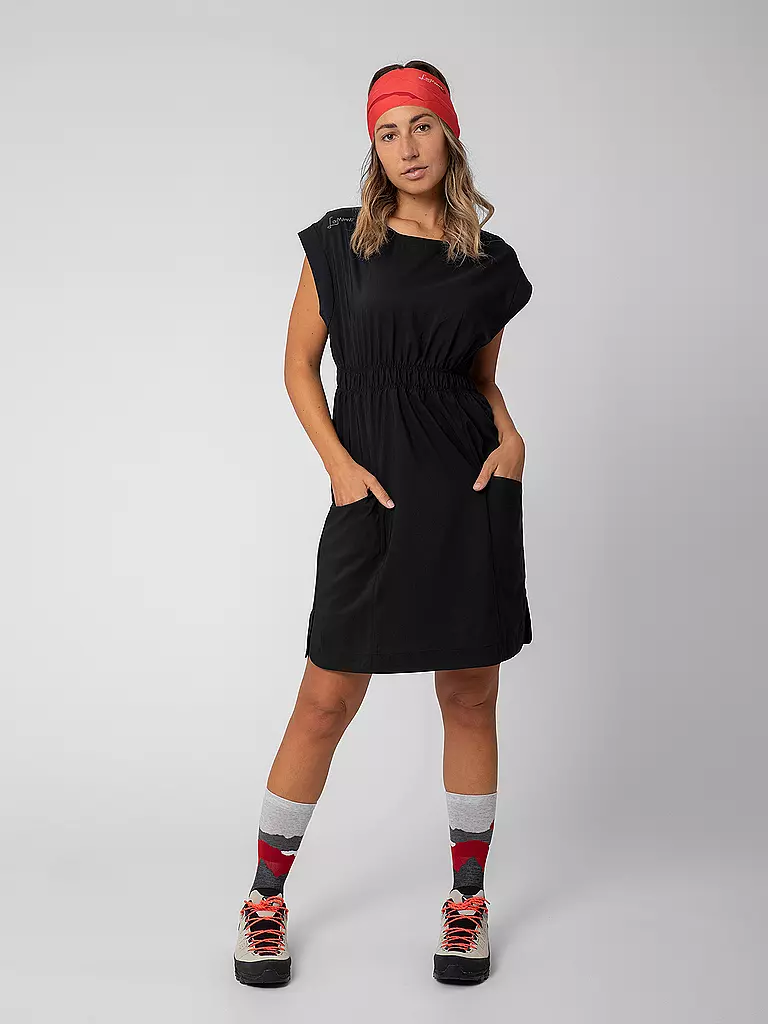 LAMUNT | Vestido de mujer TERESA LIGHT TECH | Negro