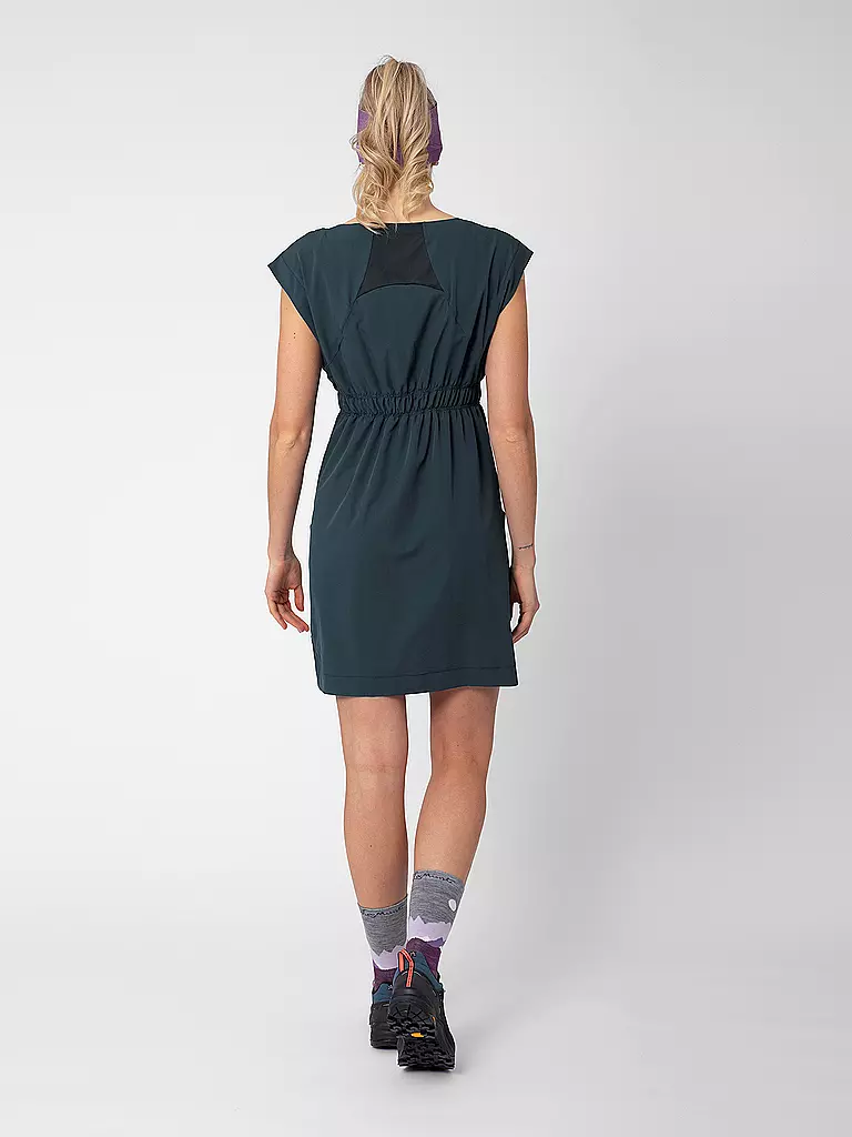 LAMUNT | Vestido de mujer TERESA LIGHT TECH | Azul oscuro