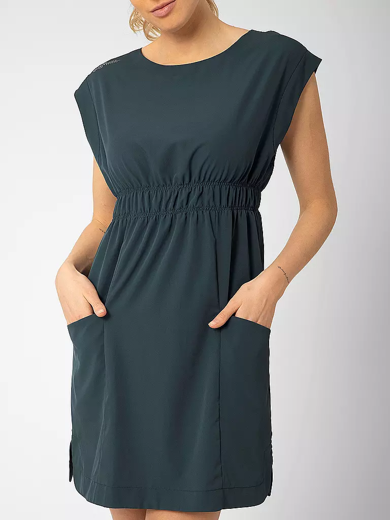 LAMUNT | Vestido de mujer TERESA LIGHT TECH | Azul oscuro