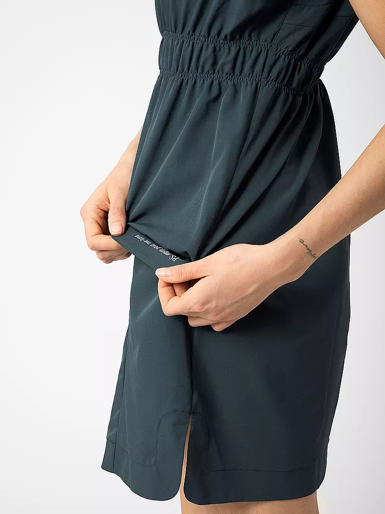 LAMUNT | Vestido de mujer TERESA LIGHT TECH | Azul oscuro