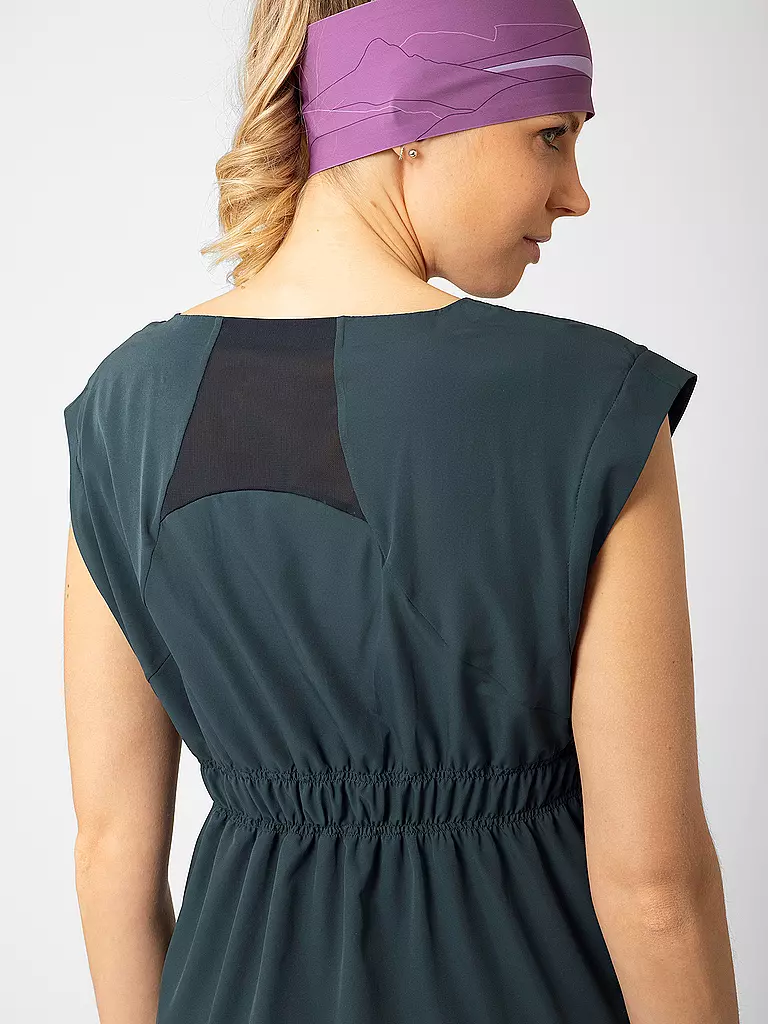 LAMUNT | Vestido de mujer TERESA LIGHT TECH | Azul oscuro