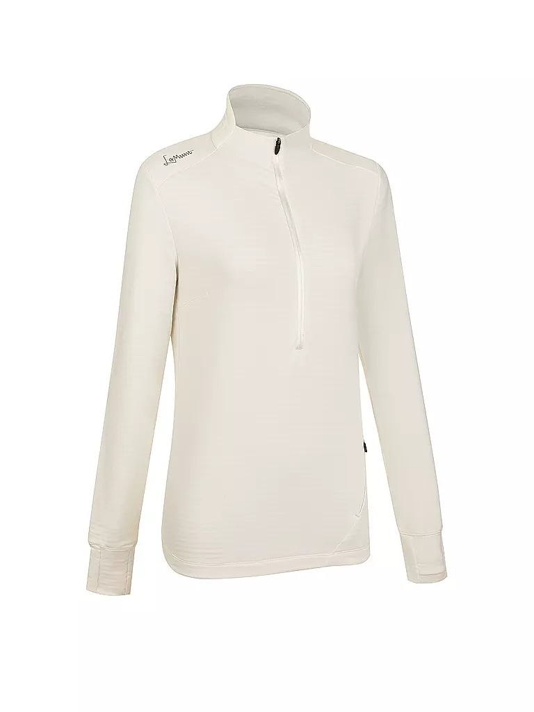 LAMUNT | Zipshirt funcional Nora para mujer | Blanco