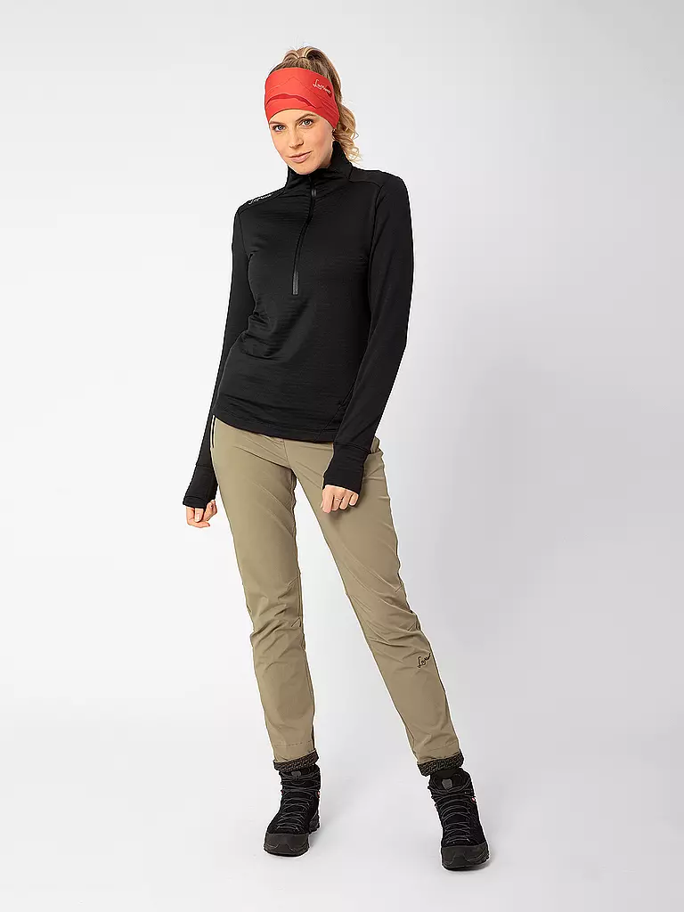 LAMUNT | Zipshirt funcional Nora para mujer | Negro