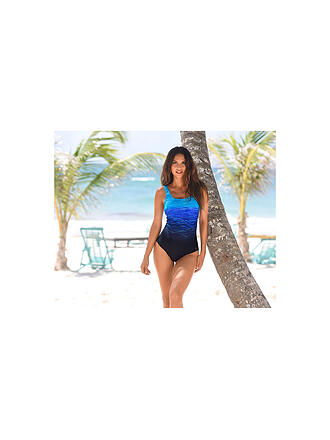 LASCANA | Bañador de mujer con estampado batik y efecto moldeador