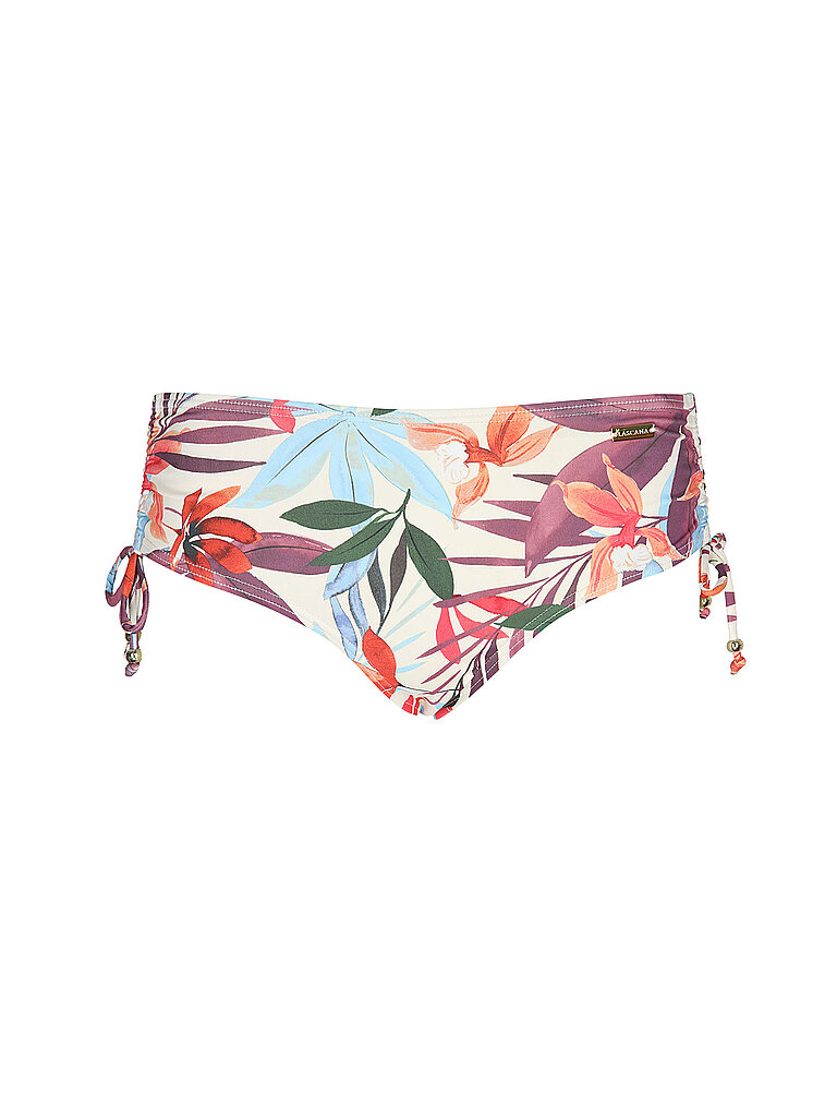 Braguita de bikini fruncida para mujer crema 38