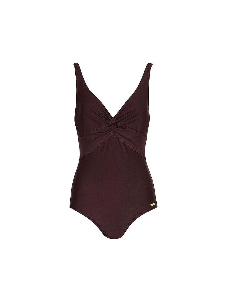 Bañador de mujer rojo oscuro 38D