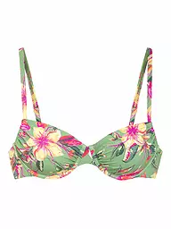 LASCANA | Top de bikini para mujer | Verde claro