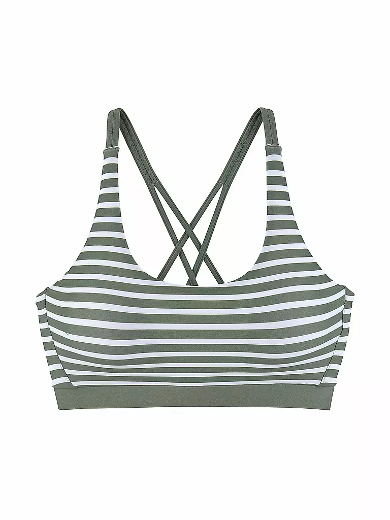 LASCANA | Top de bikini para mujer | Oliva