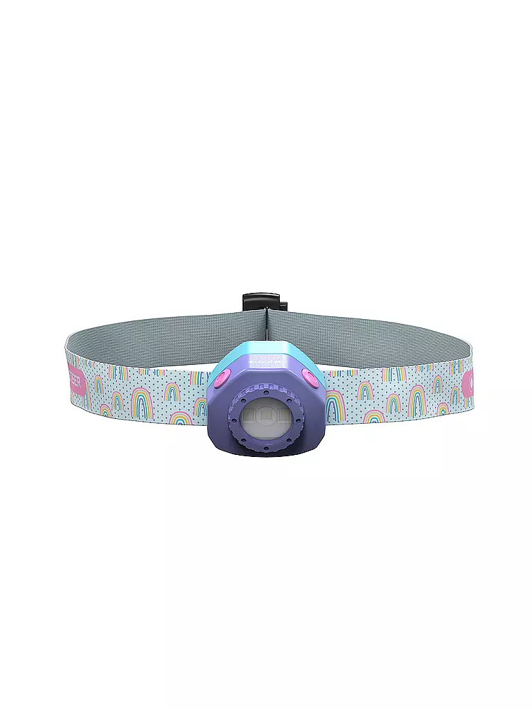 LEDLENSER | Linterna frontal para niños Kidled 4R | Lila