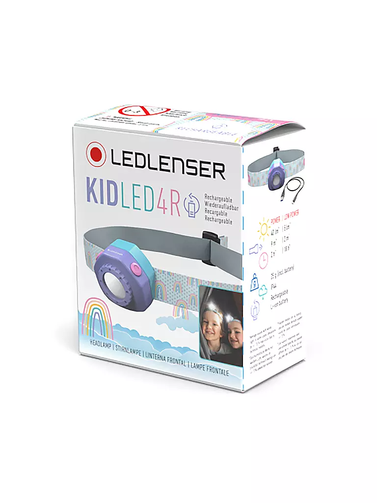 LEDLENSER | Linterna frontal para niños Kidled 4R |