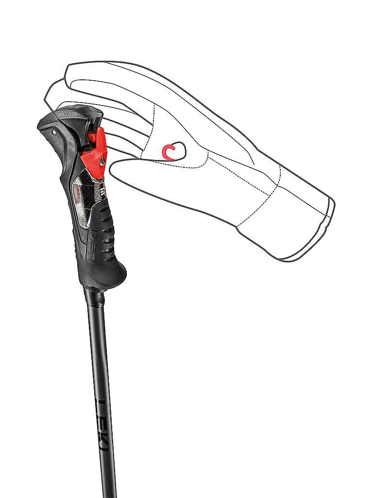 LEKI | Bastón de esquí Airfoil 3D | 