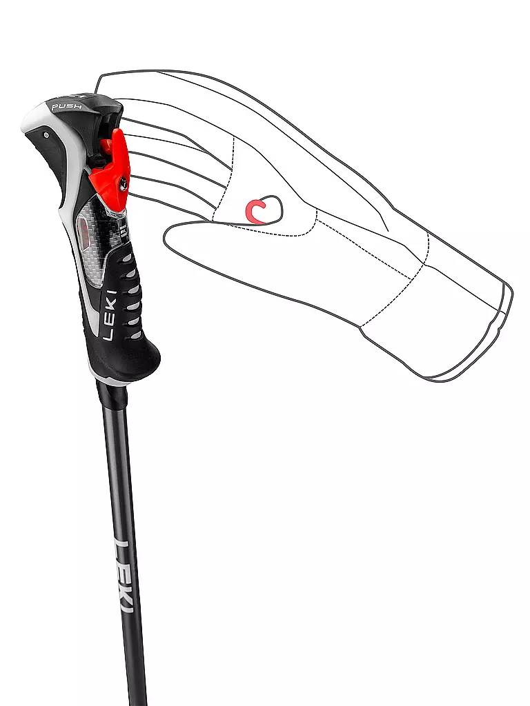 LEKI | Bastones de esquí Carbon 14 3D | 