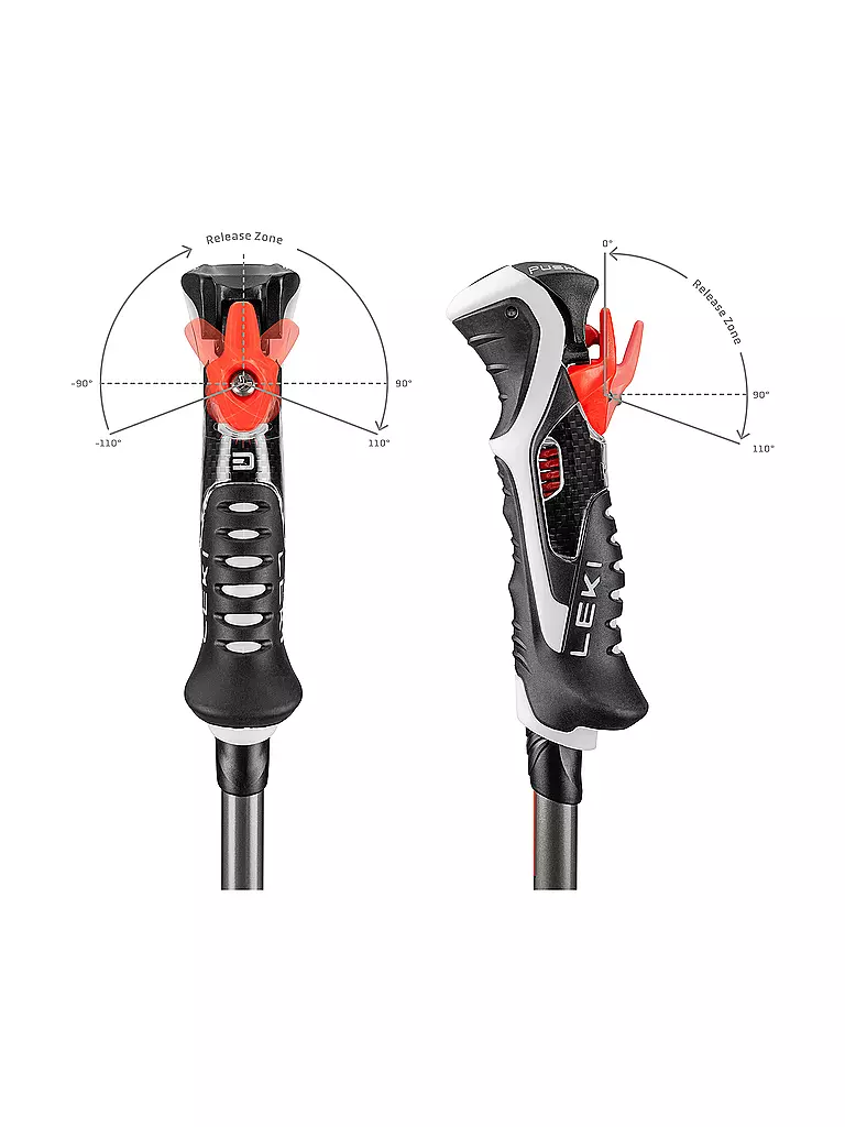 LEKI | Bastones de esquí Carbon 14 3D | 