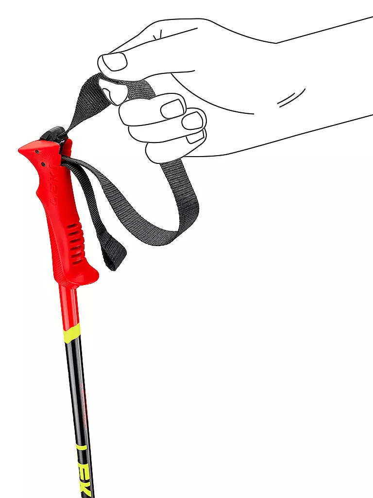 LEKI | Bastones de esquí para niños Racing Kids | 