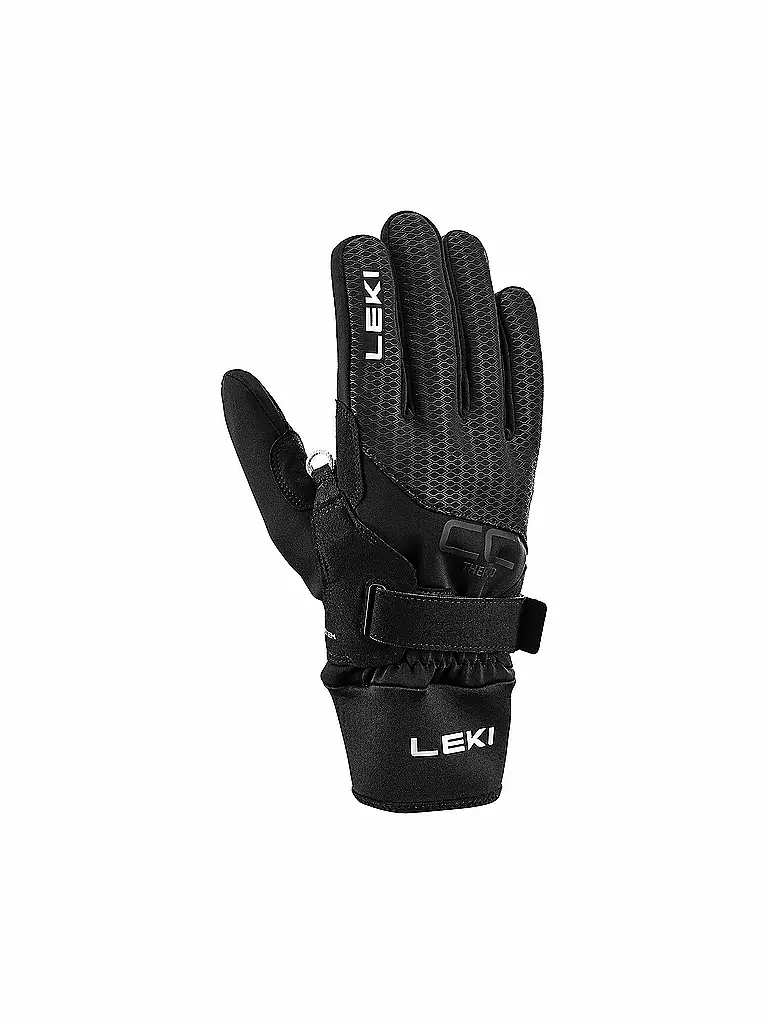 LEKI | Guantes de esquí de fondo CC Thermo Shark | Negro