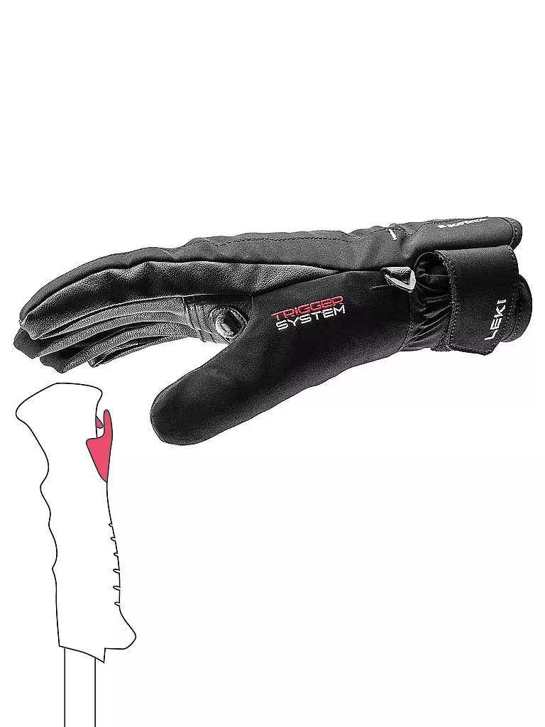 LEKI | Guantes de esquí para mujer Cerro 3D | 