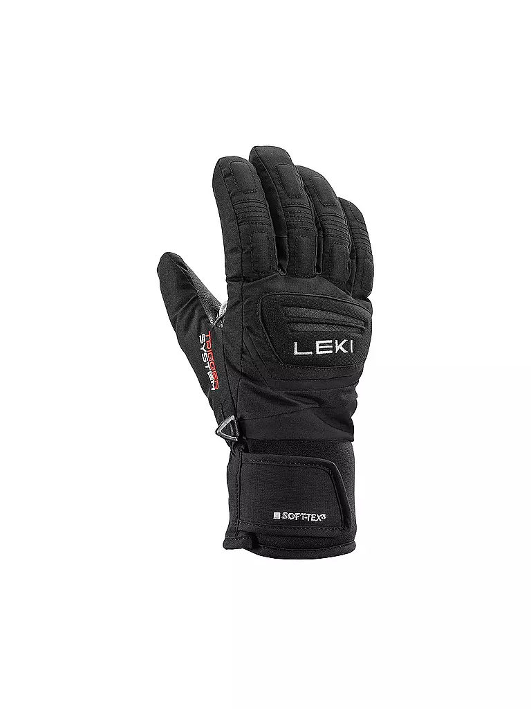 LEKI | Guantes de esquí para niños Griffin 3D | Negro