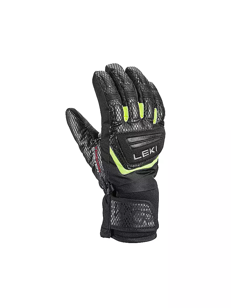 LEKI | Guantes de esquí para niños WCR Team 3D Junior | Negro
