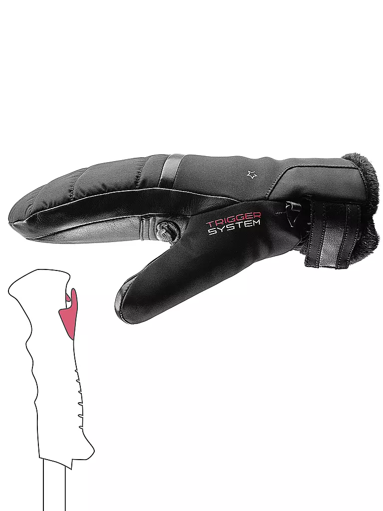 LEKI | Manoplas de esquí para mujer Snowfox 3D |