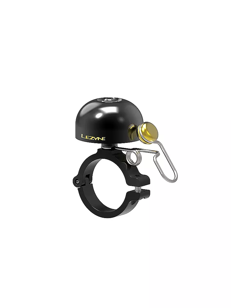 LEZYNE | Timbre de bicicleta Classic Brass Bell | Negro