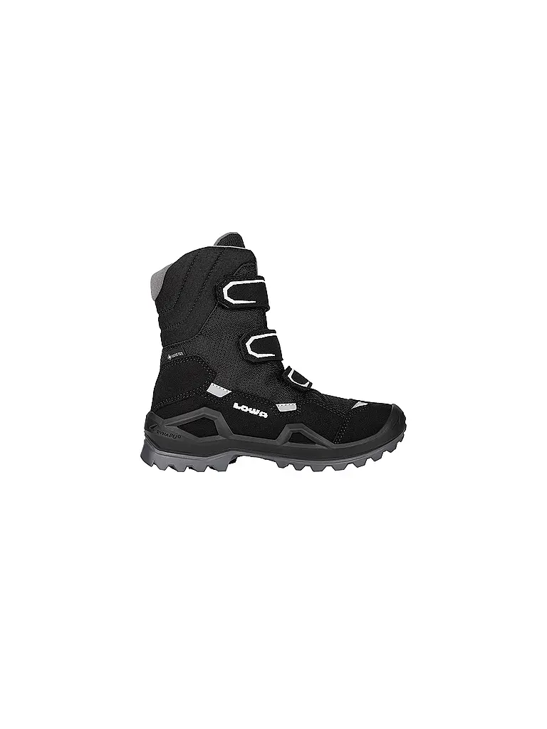 LOWA | Botas de invierno para niños Milo Evo GTX High | Negro