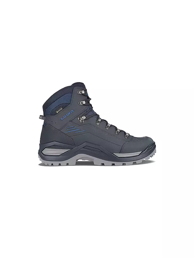 LOWA | Botas de senderismo para hombre Renegade Evo GTX Mid | Azul oscuro