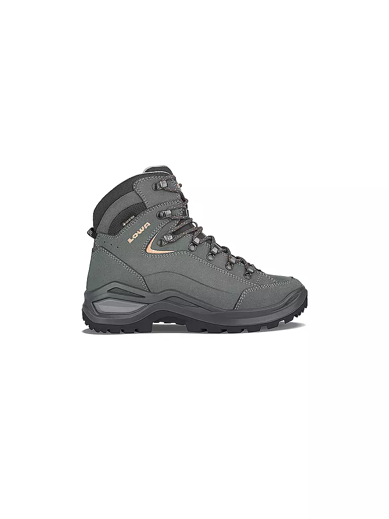 LOWA | Botas de senderismo para mujer Evo GTX Mid | Gris