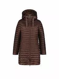 LUHTA | Abrigo de invierno con capucha Hietois para mujer | Rojo oscuro