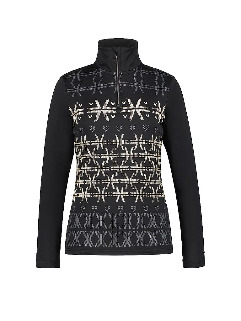 LUHTA | Camiseta interior con cremallera Ahjola para mujer | Negro