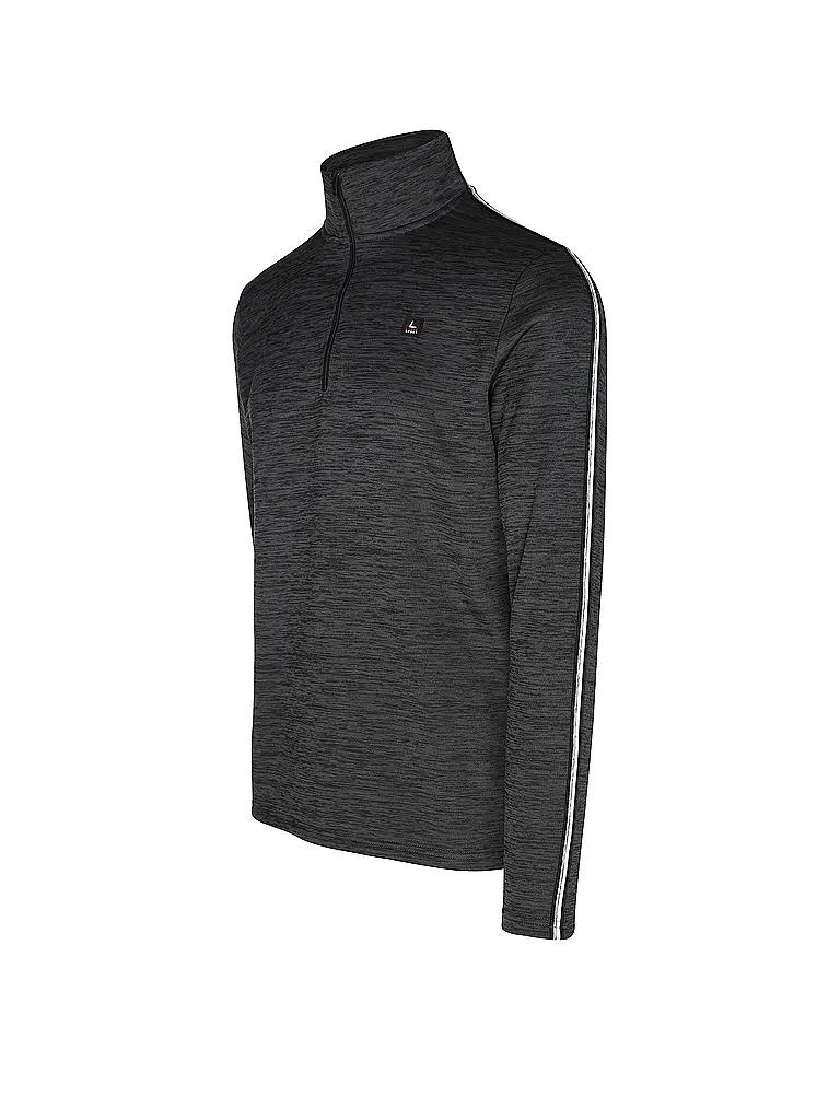 LUHTA | Camiseta interior con cremallera Hammastunturi para hombre | Negro