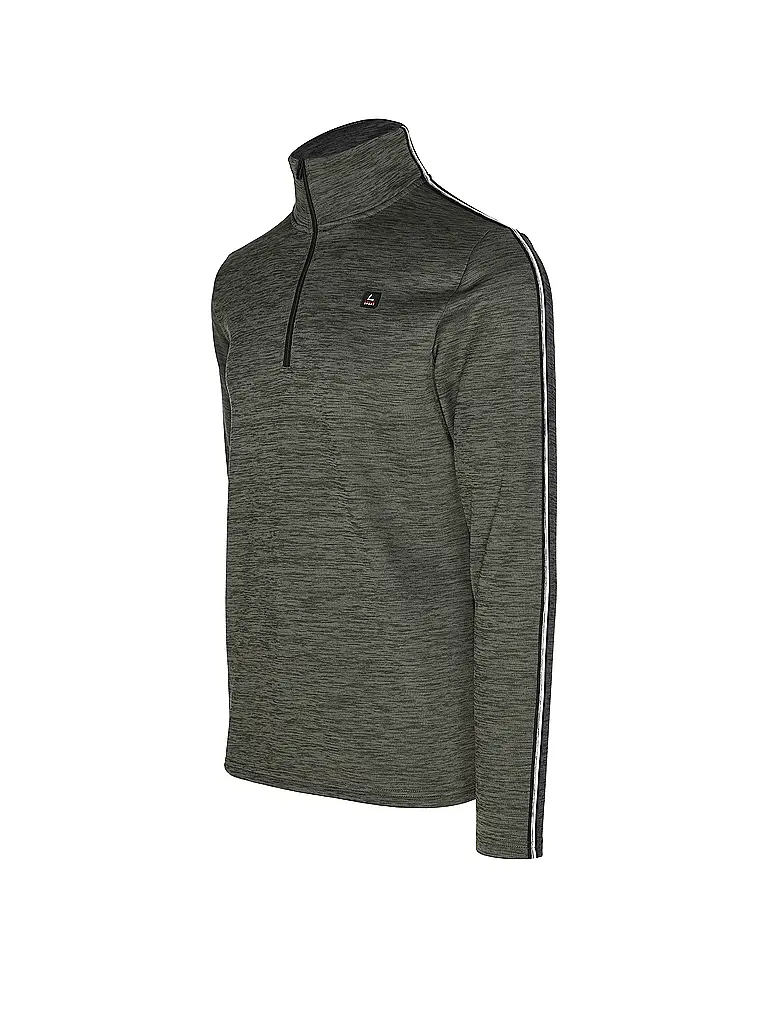 LUHTA | Camiseta interior con cremallera para hombre Hammastunturi | Oliva