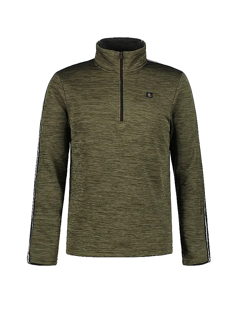 LUHTA | Camiseta interior con cremallera para hombre Hammastunturi | Oliva