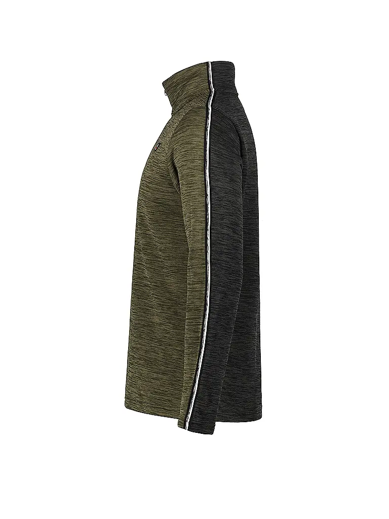 LUHTA | Camiseta interior con cremallera para hombre Hammastunturi | Oliva