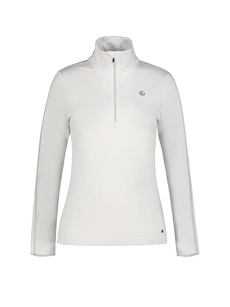 LUHTA | Camiseta interior con cremallera Peeravaara para mujer | Blanco