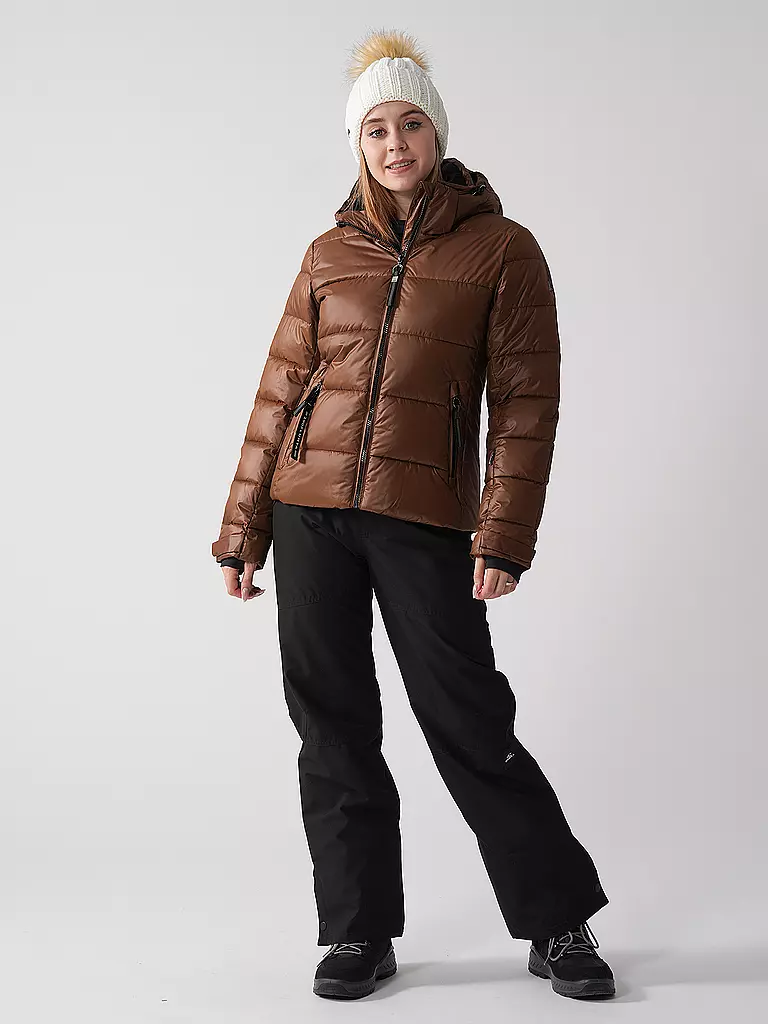 LUHTA | Chaqueta de esquí Kallunki para mujer | Marrón